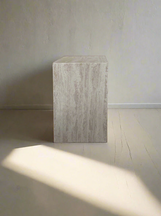 Travertine Marble Plinth